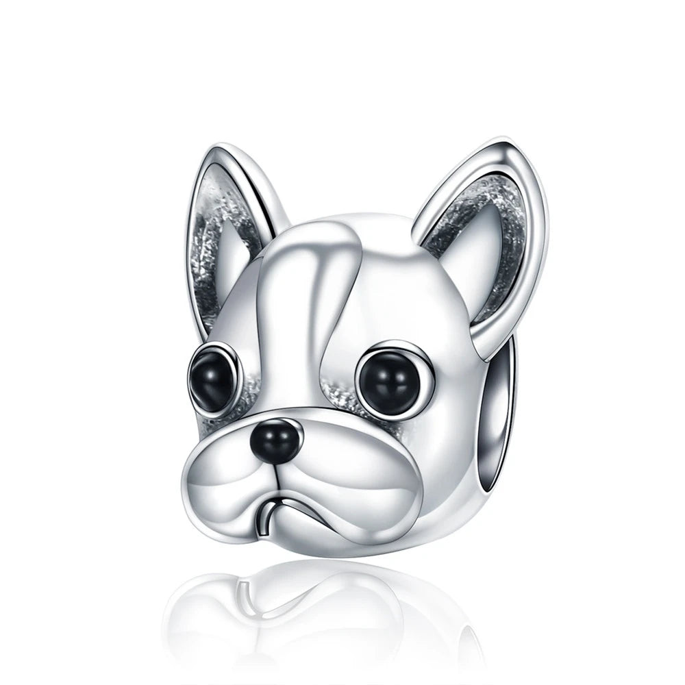 Silver Animal Charm - Compatible with Pandora Bracelets & Necklaces - Perfect Gift for Any Occasion