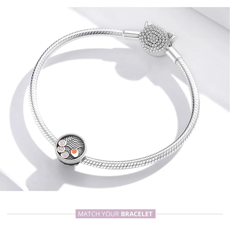 925 Sterling Silver Summer Fruit Charm - Compatible with Pandora Bracelets